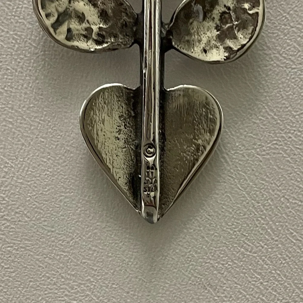 James Avery Rare Retired Melissa Flower 🌻 Pendant - Picture 3 of 5